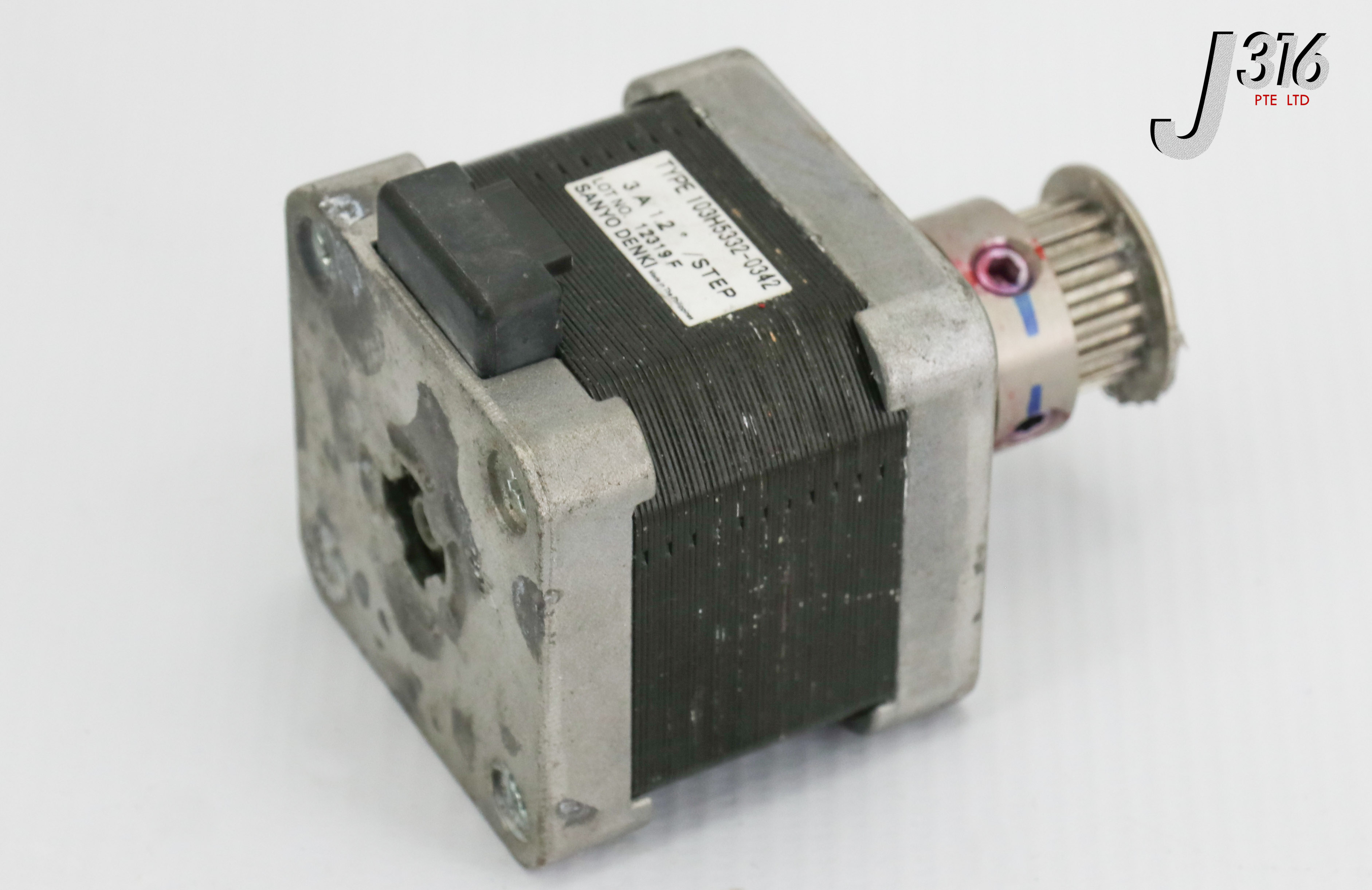 22068 SANYO DENKI 1.2° STEP MOTOR W/ GEARHEAD 103H5332-0342 | eBay
